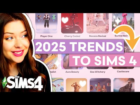 2025 Pinterest Trend Predictions Decide My Build in The Sims 4