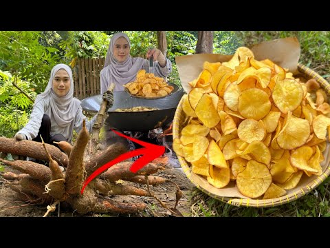 RAHSIA KEREPEK UBI NIPIS RANGUP DAN CANTIK 🔥| Kudapan Hari Raya 🌙