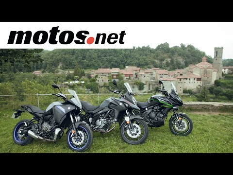 Comparativo trail asfáltico japonés 650-700 | Prueba / Test / Preview en español