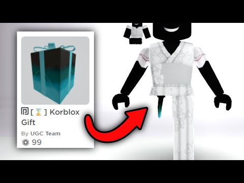 GET THIS *NEW* ROBLOX GIFT NOW!..🫢😱 (FAKE KORBLOX!)