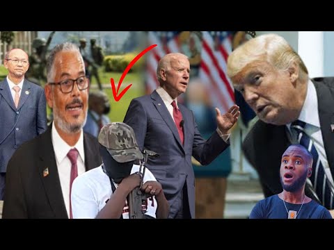 Bèl jès Biden chita pale ak Trump nan mezon blanch, - Ayiti bagay la dejenere, bandi yo fèk atake