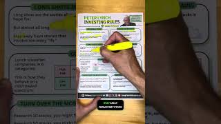 Peter Lynch Investing Rules