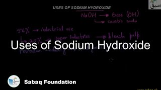 Uses of Sodium Hydroxide