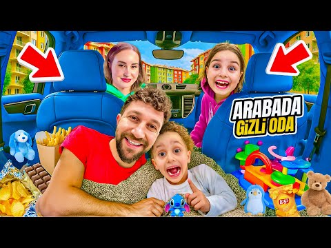 KUZEY VE BABASI ODASINI ARABAYA TAŞIDI !! ELİF VE ANNEMDEN GİZLİ KAÇIŞ !! ARABADA ODA !!