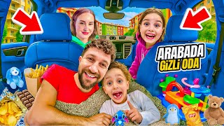 KUZEY VE BABASI ODASINI ARABAYA TAŞIDI !! ELİF VE ANNEMDEN GİZLİ KAÇIŞ !! ARABADA ODA !!