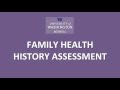 Family Health History Assessments