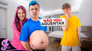  GRÁVIDO POR UM DIA INTEIRO *Aguentou?- Fran Japa