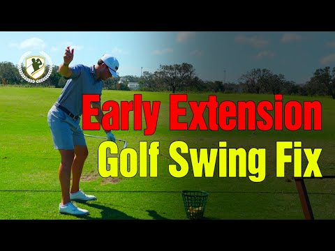 Eliminate Early Extension in the Golf Swing