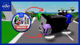 🌟😱 CÓMO CONSEGUIR EMBLEMA Y AUTO EXCLUSIVOS EN BROOKHAVEN | EVENTO THE HUNT ROBLOX 🥚🐇