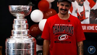 Carolina Hurricanes’ Seth Jarvis brings the Stanley Cup home to Winnipeg | Media Availability