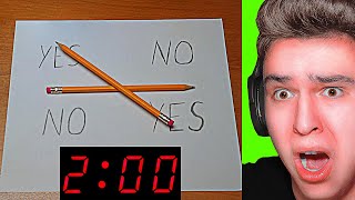 A ÎNCERCAT "CHARLIE CHARLIE" LA 02:00 AM!!