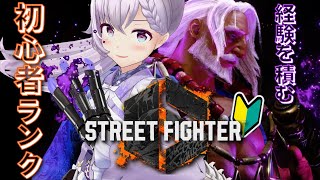 【スト6🔰】初心者MJPのランク 何事も経験ッ‼️【STREET FIGHTER】