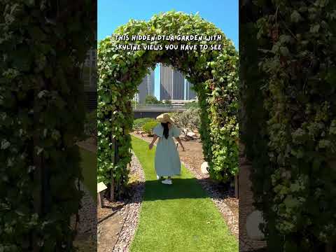 This Hidden DTLA Garden with Skyline Views You Have to See