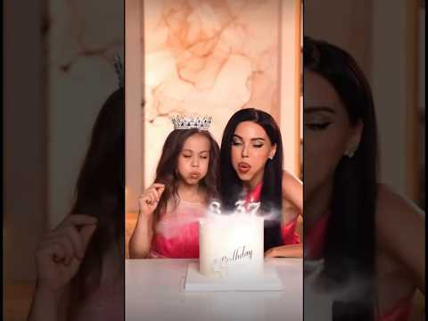 🥰 С ПРОШЕДШИМ ДНЕМ РОЖДЕНИЯ. 27.04 Оксане Самойловой 37, а дочке Майе 8 лет. #shorts #тренды