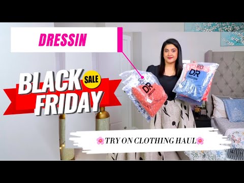 DRESSIN |AFFORDABLE TRY ON CLOTHING HAUL|BLACK FRIDAY SALE