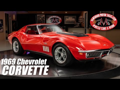 1969 Chevrolet Corvette For Sale Vanguard Motor Sales #2278