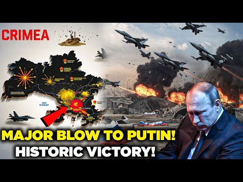 Historic Victory! Ukraine’s F-16 Jets Obliterate Russian Military Base in Crimea!