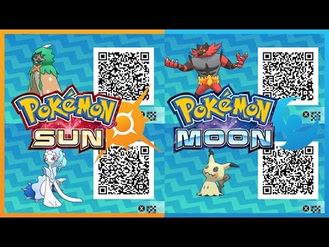 Qr Codes Pokemon Ultra Sun Points 10 21