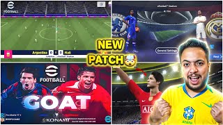 Download eFootball 2026 Mobile PATCH Update Messi & Ronaldo Full Licensed [ Andriod & iOS ]