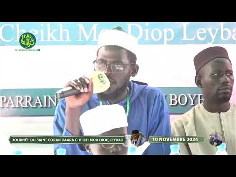 Journée du Saint Coran Daara Cheikh Mor Diop Leybar Récitation des élèves