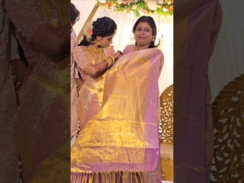 അമ്മായിഅമ്മയുടെയും മരുമകളുടെയും ബ്ലൗസുകൾ ഉടക്കിയത് കണ്ടോ? ❤️ ഇതാണ് സ്നേഹം 🥰  നന്ദനയുടെ റിസപ്ഷൻ
