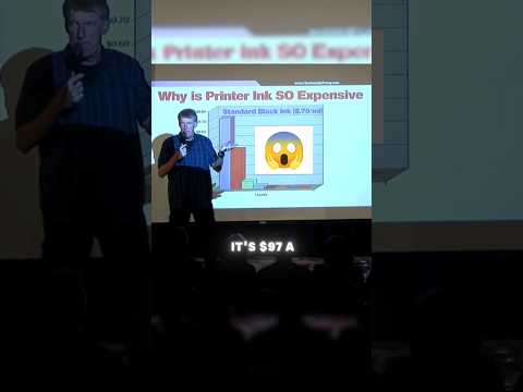 Why is Printer ๐จ๏ธ ink So Expensive ๐ซฐ๐ฑ #donmcmillan #printerink #powerpoint #standupcomedy #jokes