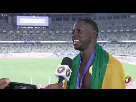 Oblique Seville is World 100M Champion in JA 1-2 | TVJ Tokyo2025