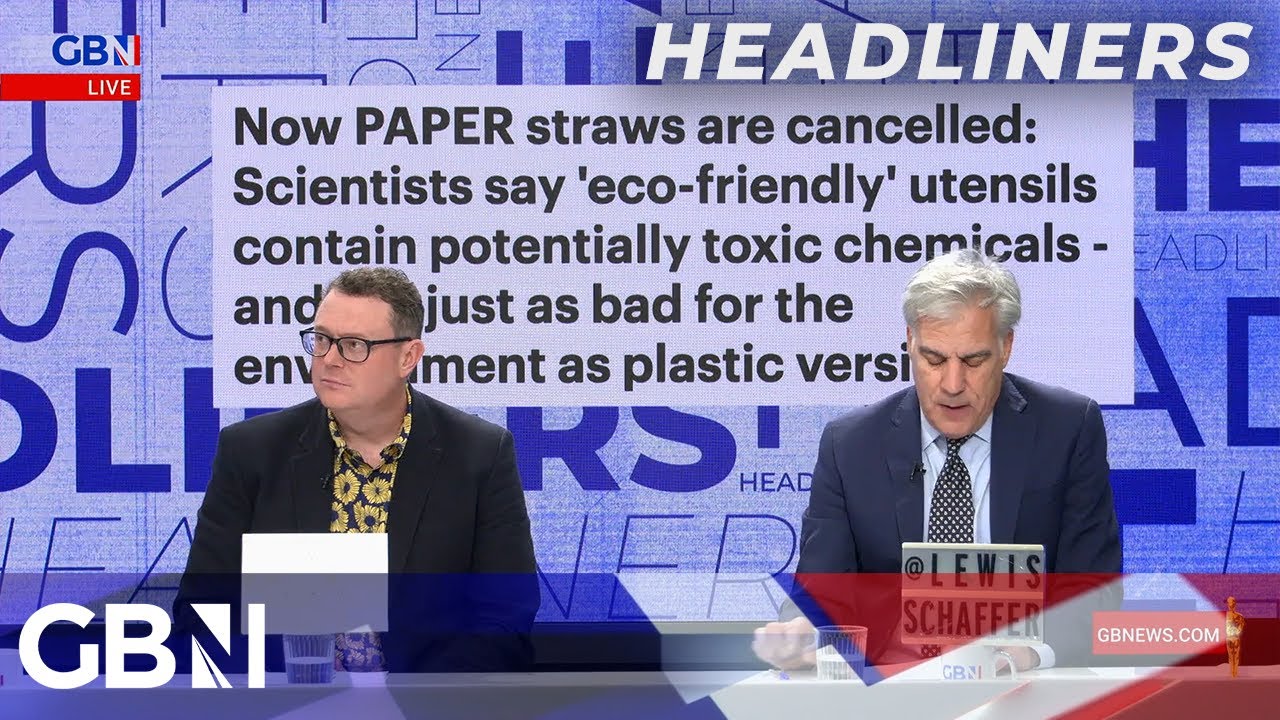 PAPER straws cancelled: Scientists say ‘eco-friendly’ utensils contain potentially toxic chemicals