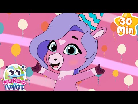 ¡CUMPLEAÑOS FELIZ! ✨🎵Canciones Infantiles para fiesta 2025 ✨  | Mundo Infantil💕✨