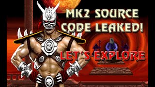 The source code of Mortal Kombat 2 Arcade has been leaked online