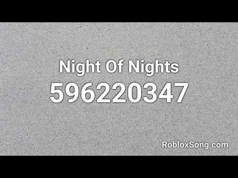 3 Nights Roblox Id Code 07 2021 - roblox song id for all night