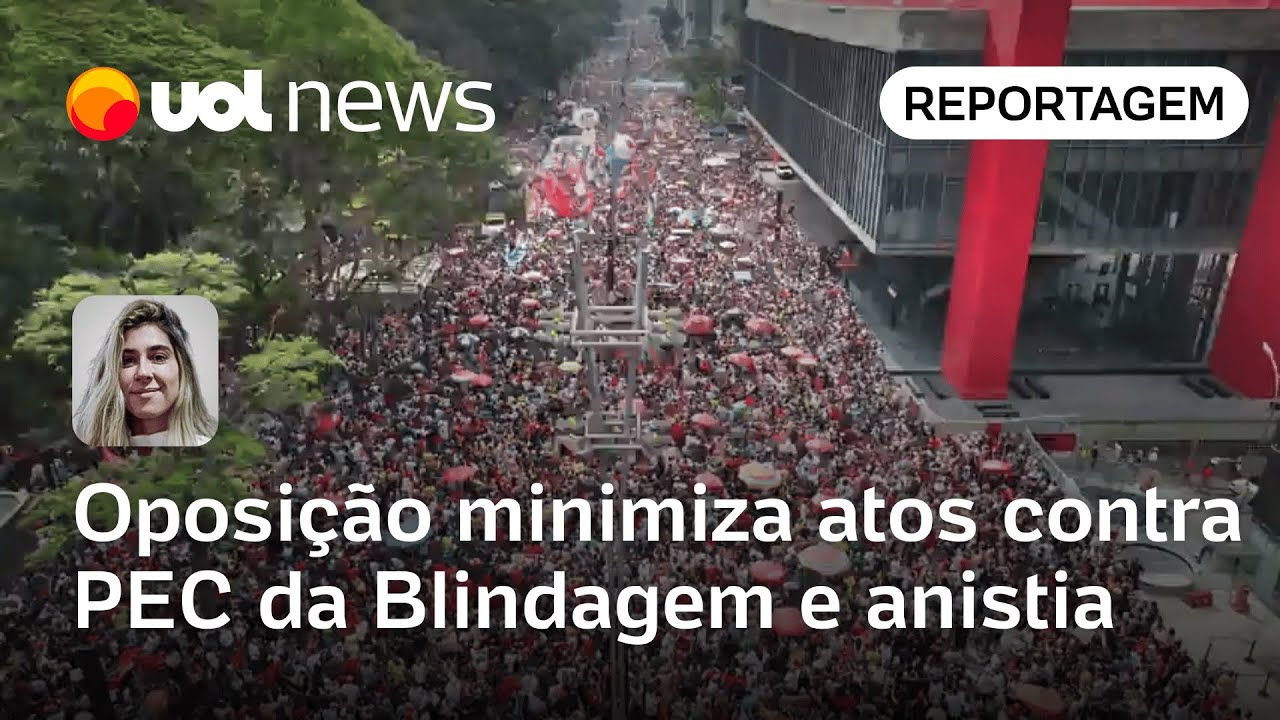 Oposição minimiza atos contra PEC da Blindagem e anistia: ‘A gente não coloca cantor famoso’