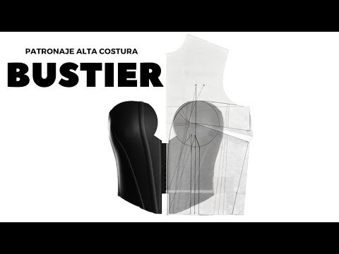 Patrón BUSTIER doble pinza /Paso a paso