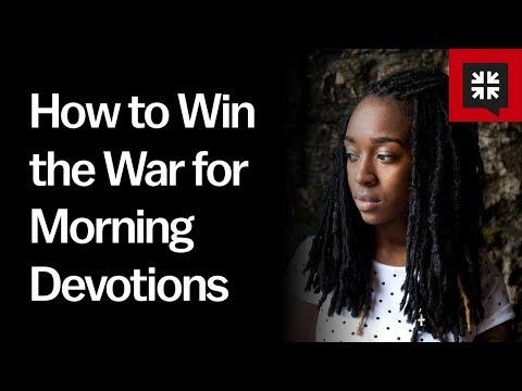 How to Win the War for Morning Devotions // Ask Pastor John with Jackie Hill Perry