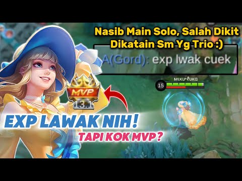 EXP LAWAK?? YG BENER AJA LU!! Tapi kok Guinevere Lawak yg MVP nya :) MOBILE LEGENDS