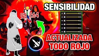 ✅ LA MEJOR SENSIBILIDAD para dar TODO ROJO en la NUEVA ACTUALIZACIÓN de FREE FIRE 2025 🔥