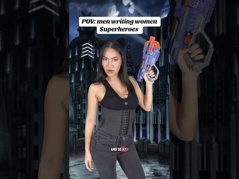 Women in superhero movies be like #comedy #funny