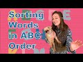 Alphabetical Order Skills Assessment