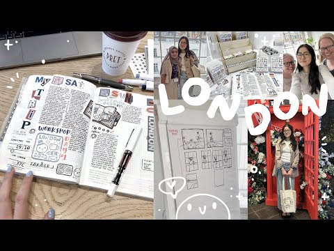 London Journaling Vlog | Workshops & Pop-Up @ MisoPaper