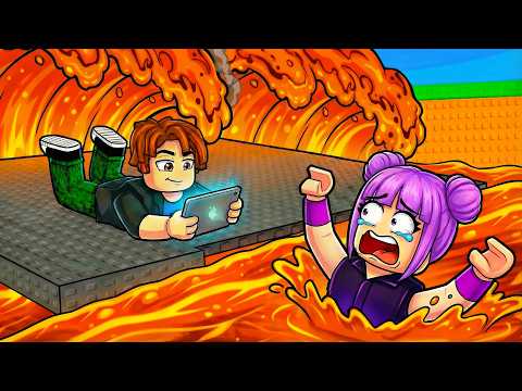 ¡Escapa del Tsunami Gigante de Lava! 🌋😱