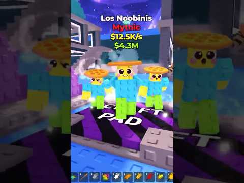 LOS NUEVOS NOOBINIS EN STEAL A BRAINROT😍 #roblox