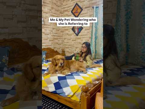 She’s definitely talking about you Hooman 😌😌 #shortsindia #puppy