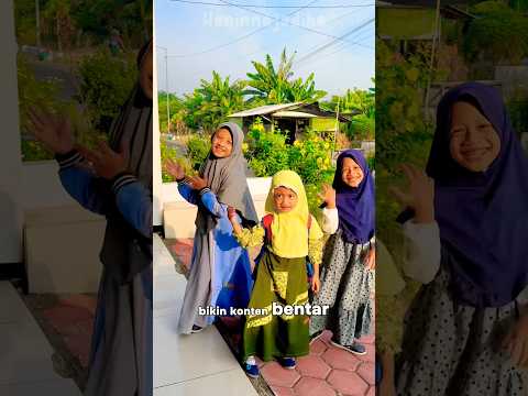 Hanin Naja Diha sebelum berangkat sekolah 🥰#minivlog #masukberanda #shorts #shortvideo #fyp #viral