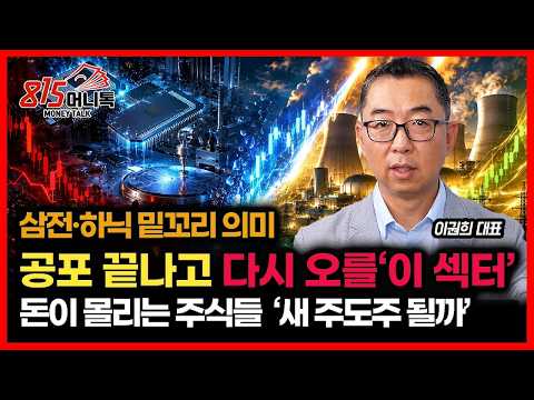 삼성전자·SK하이닉스 밑꼬리의 의미… 공포 끝나고 다시 ‘이 섹터’로 돈 몰린다 / 다음은 여기, 새 주도주 뜬다. | 이권희 대표