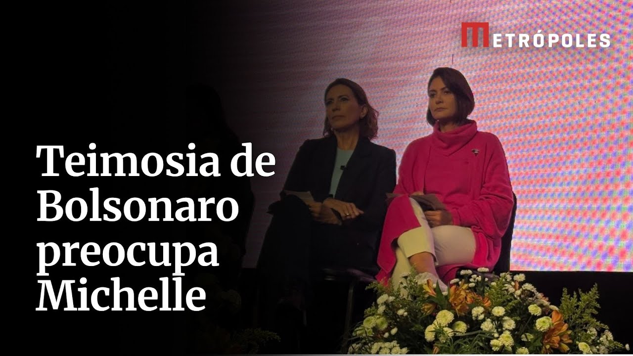 Aliados revelam teimosia de Bolsonaro e choro de Michelle em SP