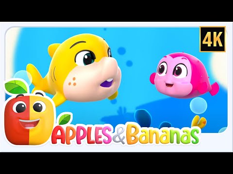 Fruity Learning: Apples and Bananas -Download Now! Best App for Kids (ABCs, Rhymes, Cartoons)