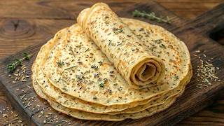 Egg pancakes are better than pizza! 🥞 Quick Pancakes in 10 minutes!