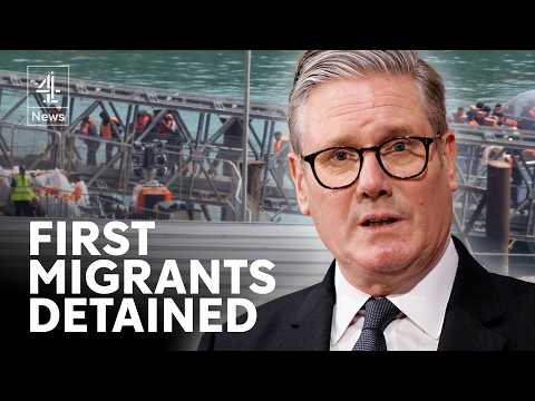 First migrants detained under ‘one in, one out’ deal with France