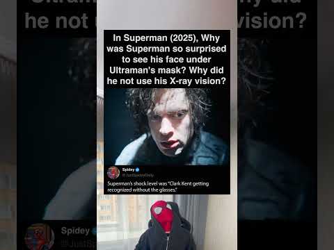 In Superman (2025), He was surprised to see his face under Ultraman's mask