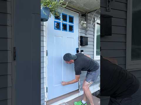 quick front porch transformation w/ paints, plants and more all from ​⁠​⁠@lowes  #frontporchdecor